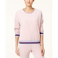 thumbnail image 1 of Hippie Rose Juniors Velour Sweatshirt Blush XL, 1 of 1