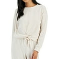 thumbnail image 1 of Hippie Rose Womens Twist Front Long Western Jersey, White, Juniors, X-Small, 1 of 1