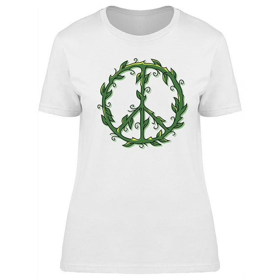 Hippie Sign Tattoo Design T-Shirt Women -Image by Shutterstock, Female Medium