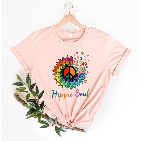 Hippie Soul Shirt Hippie Soul Sunflower Shirt Sunflower Shirt Sunflower Tee Flower Shirt S