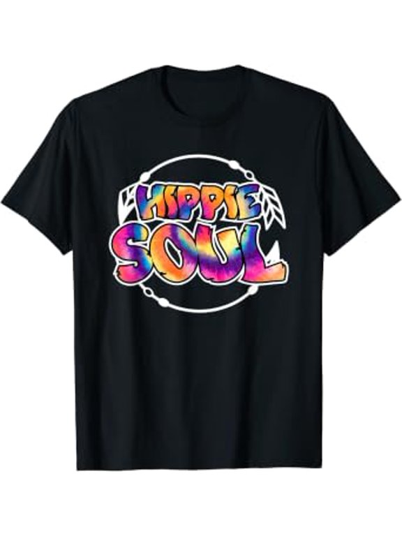 Hippie Soul Tribal Bohemian Tie Dye Hippy Boho T-Shirt