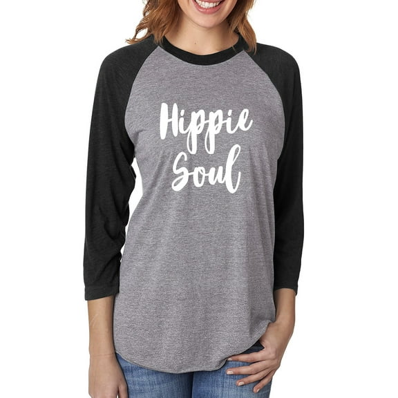 Hippie Soul Unisex 3/4 Sleeve Baseball Raglan Tee