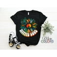 thumbnail image 1 of Hippie Soul Vintage Sunflower Retro Disco Costume Party T-shirt, Gypsy Love Peace, 70s 80s 60s Festival Shirt, 1 of 5