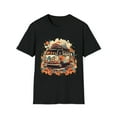 thumbnail image 1 of Hippie Van Bus Unisex T-Shirt Boho Festival Flowers 60s 70s, 1 of 3