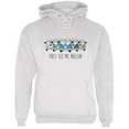 thumbnail image 1 of Hippie Van They See Me Rollin' Bus Camper Mens Hoodie White LG, 1 of 1