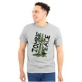 thumbnail image 1 of Hippie Zombie Underground Peace Sign Men's Graphic T Shirt Tees Brisco Brands S, 1 of 5