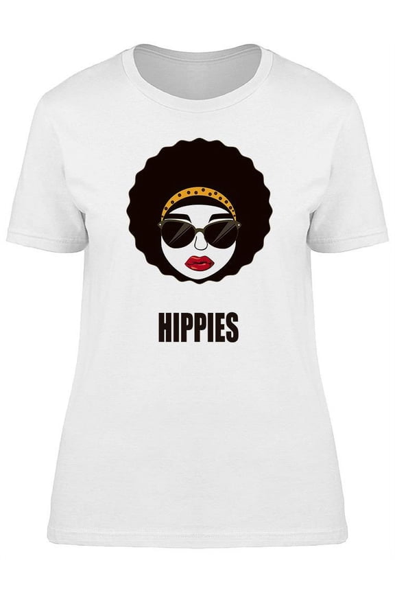 Hippies T-Shirt Women -Image by Shutterstock, Female Medium