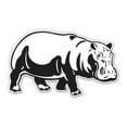 thumbnail image 1 of Hippo - 12" Vinyl Sticker Waterproof Decal, 1 of 1