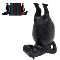 thumbnail image 1 of Hippo Bookends, Unique Resin Bookends for Heavy Books, Acrobatic Hippo Design, 10 Inch Tall Book Supports for Library, Home Office and Bookshelf Decor, 1 of 9
