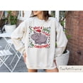 thumbnail image 1 of Hippo Christmas Sweatshirt | Cute Hippopotamus Holiday Graphic Crewneck, 1 of 5