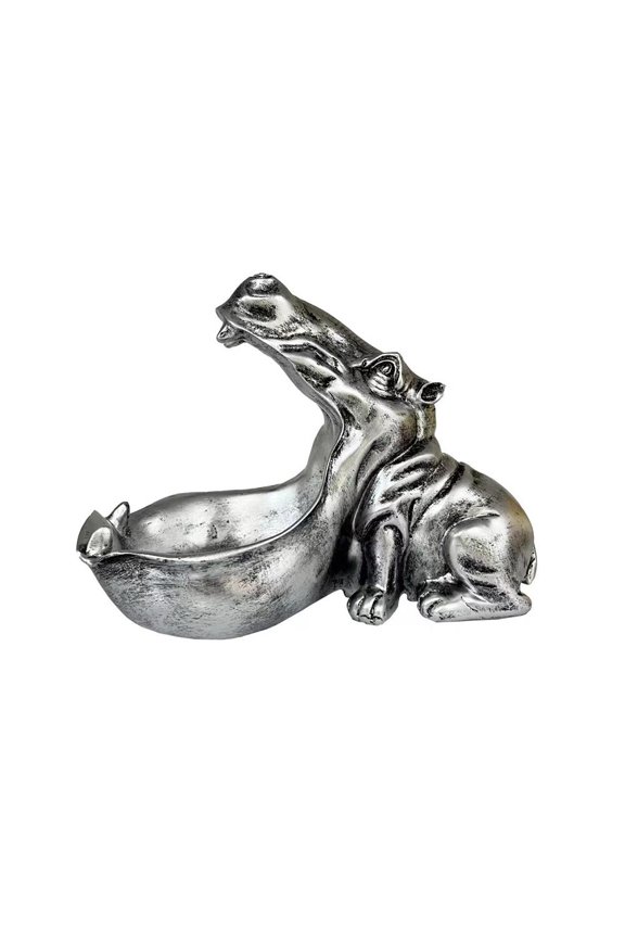Hippo Design Key Storage Box Ornament, Synthetic Resin, Multi-Color Options, Sturdy Moisture-Proof, Home Decor