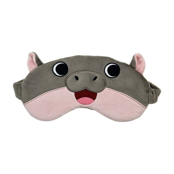Hippo Eye for Sleeping Travel Nap Comfortable Blindfold Relaxation Aid with Adorable Design for Adults