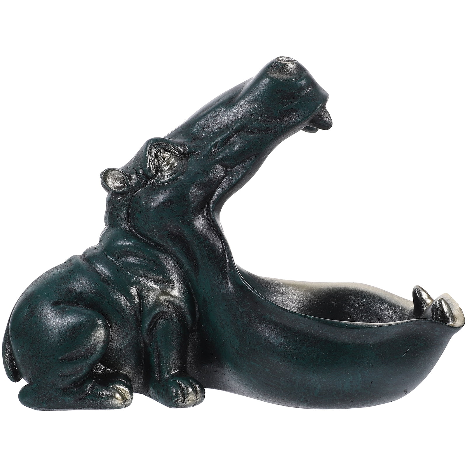 Hippo Home Furnishings Living Room Storage Tray Unique Decor Key Holder