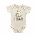 thumbnail image 1 of Hippo Hungry Newborn Baby Bodysuit, 1 of 6