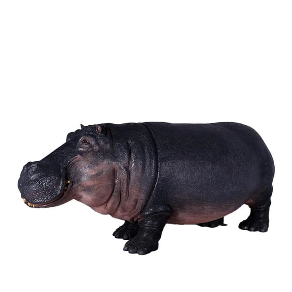 Hippo Life Size Statue