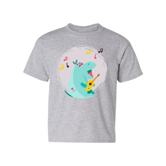 Hippo Singer T-Shirt Juniors -Image by Shutterstock, x-Large