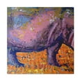 thumbnail image 1 of "Hippo Splendor Abstract" - Canvas, 1 of 25