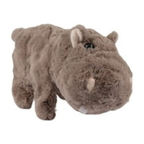 Hippo Stuffed Animal Cute Hippopotamus Plushies Small Plush Toys Gifts for Kids， It moves, it barks, it wags its tail.