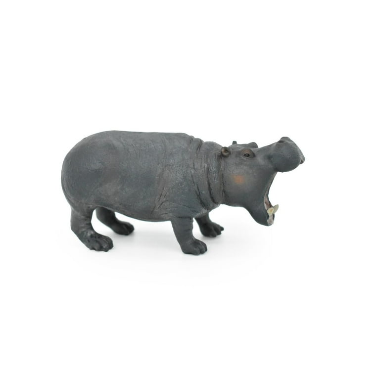 Hippo Toy, Hippopotamus, Africa, Museum Quality Rubber Hippo Toy, Hippopotamus, Africa, Museum Quality Rubber