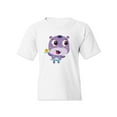 thumbnail image 1 of Hippo With A Cake T-Shirt Juniors -Image by Shutterstock,  Small, 1 of 4