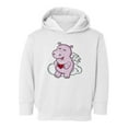 thumbnail image 1 of Hippo With Wings Hoodie Toddler -Image by Shutterstock,  2 Toddler, 1 of 4