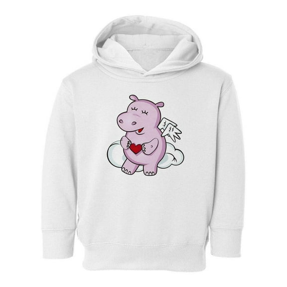 Hippo With Wings Hoodie Toddler -Image by Shutterstock, 5 Toddler
