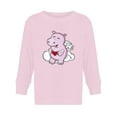 thumbnail image 1 of Hippo With Wings Long Sleeve Toddler -Image by Shutterstock,  2 Toddler, 1 of 4