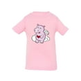 thumbnail image 1 of Hippo With Wings T-Shirt Infant -Image by Shutterstock,  12 Months, 1 of 4