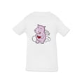 thumbnail image 1 of Hippo With Wings T-Shirt Infant -Image by Shutterstock,  6 Months, 1 of 4