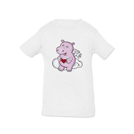 Hippo With Wings T-Shirt Infant -Image by Shutterstock, 6 Months