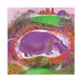 thumbnail image 1 of "Hippo in the Sunrise" - Canvas, 1 of 25