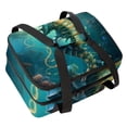 thumbnail image 1 of Hippocampus Double Layered Insulated Refrigerated Lunch Bag with Two Compartments - Large Capacity 7.1x11.4x16.1 Inches - Hand-Carry Lunch Bags, 1 of 6