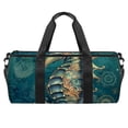 thumbnail image 1 of Hippocampus Durable Duffle Bag: 17.7" Sports Bag with Interior Zipper Pocket for Travel, Weekends, Gym, 1 of 6