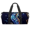 thumbnail image 1 of Hippocampus Multi-functional Sports Bag with Interior Zipper Pocket, Size 17.7 Inches - Swim, Carry on, Yoga, Shoe Bag", 1 of 6