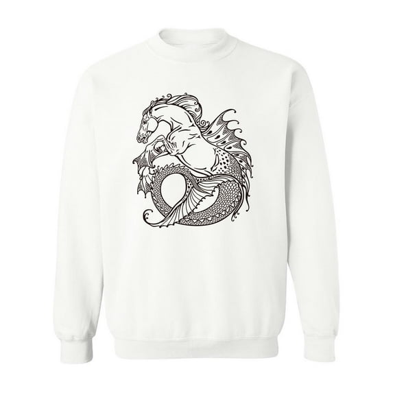 Hippocampus . Sweatshirt Men -Image by Shutterstock, Male 4X-Large