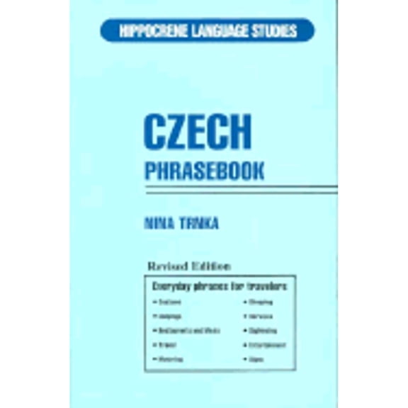 Pre-Owned Czech Phrasebook (Hippocrene Language Studies) (Paperback) 0870529676 9780870529672