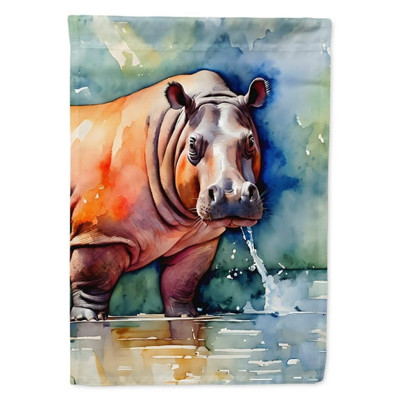 Hippopotamus House Flag