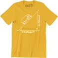 thumbnail image 1 of Hippotenuse Adjacent Opposite Triangle Geometry Math Men's T-Shirt, 1 of 4