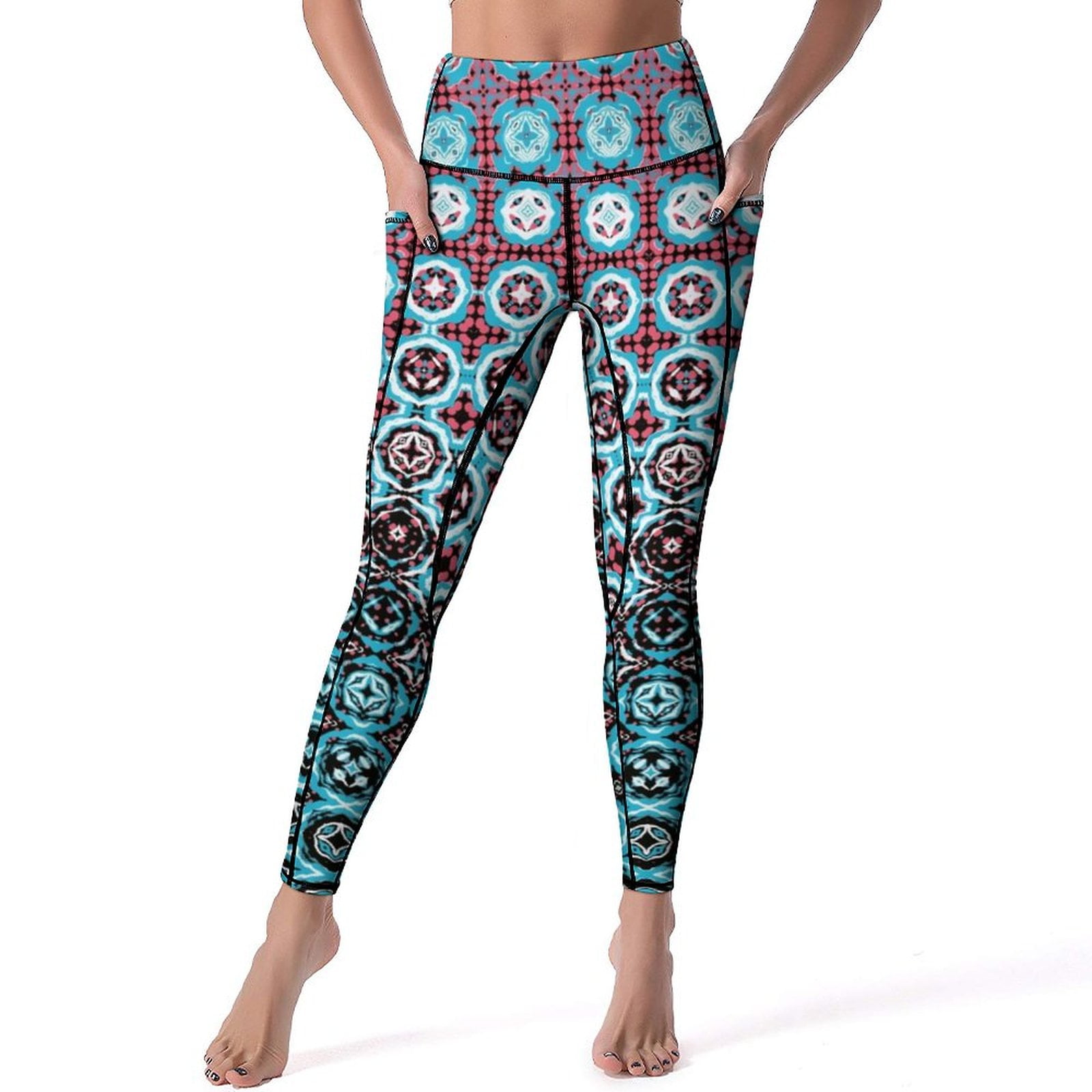 Hippy Violet Print Yoga Pants Sexy Abstract Liquid Swirl Design Leggings High Waist Work Out Leggins Female Funny Sports Tights Walmart