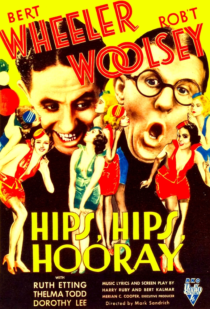 Hips Hips Hooray Canvas Art - (24 x 36)