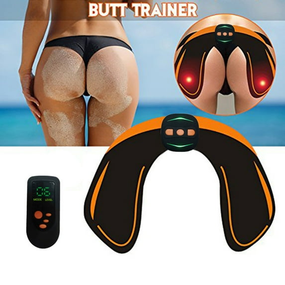 Hips Trainer Stimulator U-Shaped Cushion Remote Control Electronic Muscle Toner Smart Wearable Butt Lifting Machine