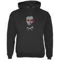thumbnail image 1 of Hipster Abraham Lincoln Geek Glasses Mens Hoodie Charcoal Heather LG, 1 of 1