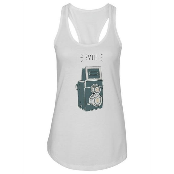 Hipster Camera Design. Tank Women -Image by Shutterstock, Female XX-Large