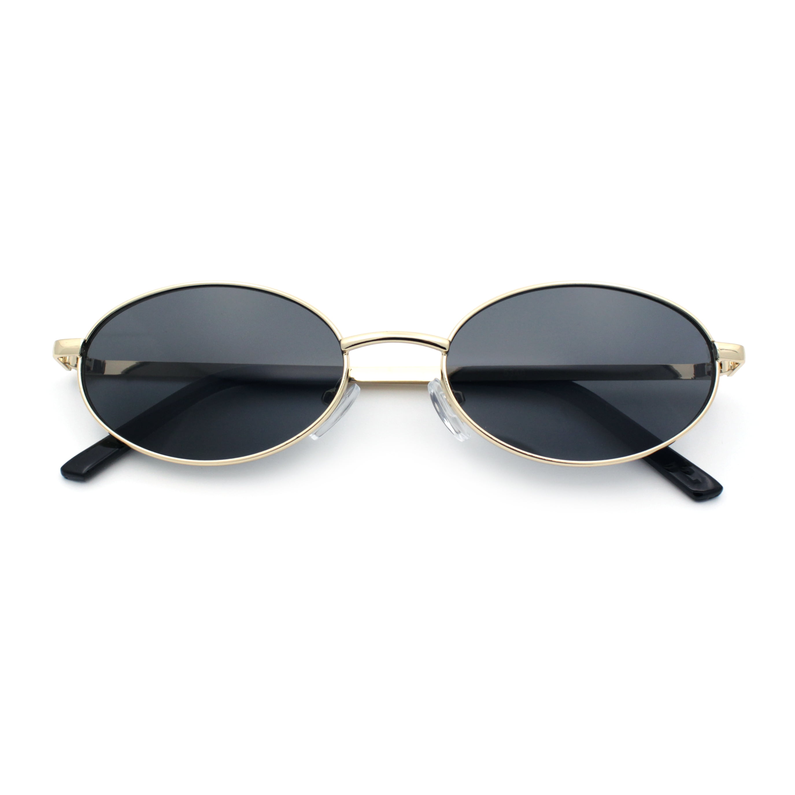 Hipster Classic Oval Hustler Metal Rim Retro Fashion 