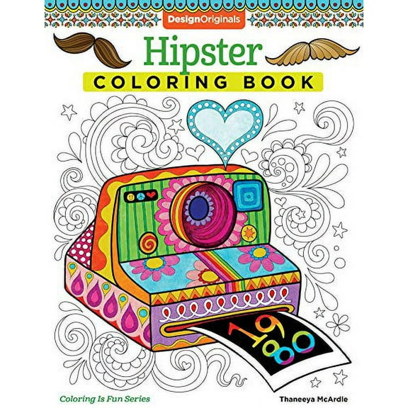 Pre-Owned Hipster Coloring Book (Paperback) 1574219642 9781574219647