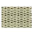 thumbnail image 1 of Hipster Cutting Board, Old Style Cameras on a Grungy Background Antique Retro Equipment, Decorative Tempered Glass Cutting and Serving Board, Large Size, Reseda Green Sand Brown, by Ambesonne, 1 of 1