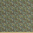 thumbnail image 1 of Ambesonne Hipster Fabric by the Yard Upholstery, Social MediDevices, 3 Yards, Multicolor, 1 of 4