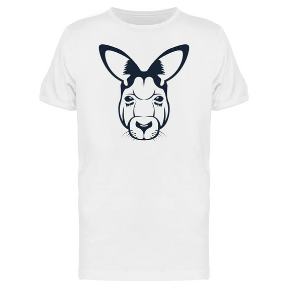 Hipster Face Grunge Kangaroo T-Shirt Men -Image by Shutterstock, Male Medium