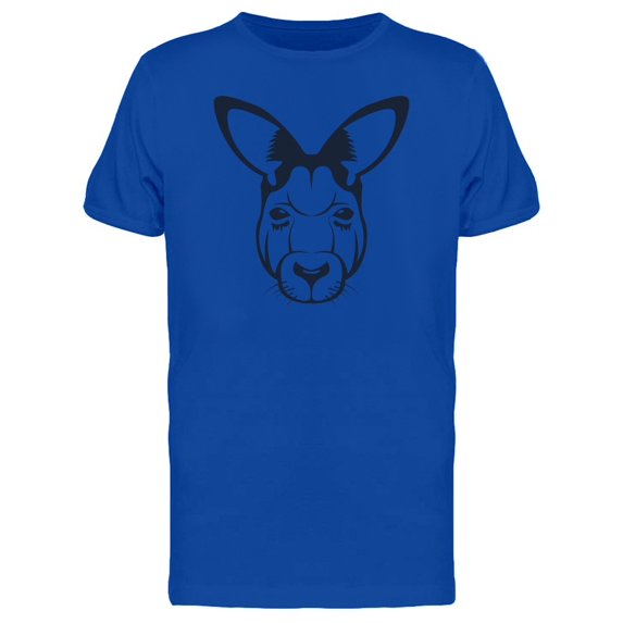 Hipster Face Grunge Kangaroo Tee Men's -Image by Shutterstock