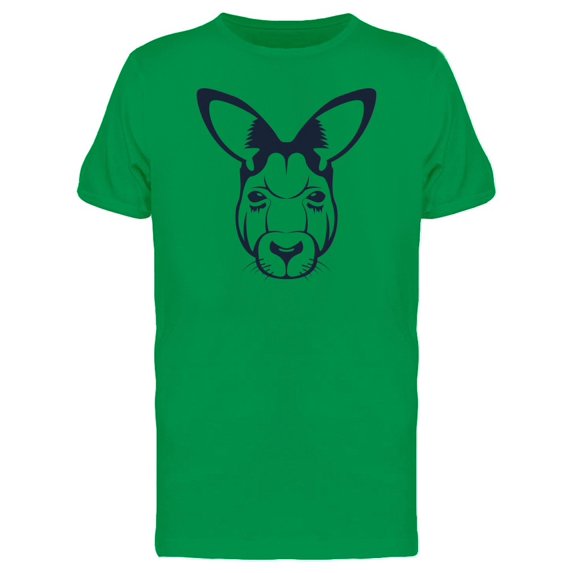 Hipster Face Grunge Kangaroo Tee Men's -Image by Shutterstock